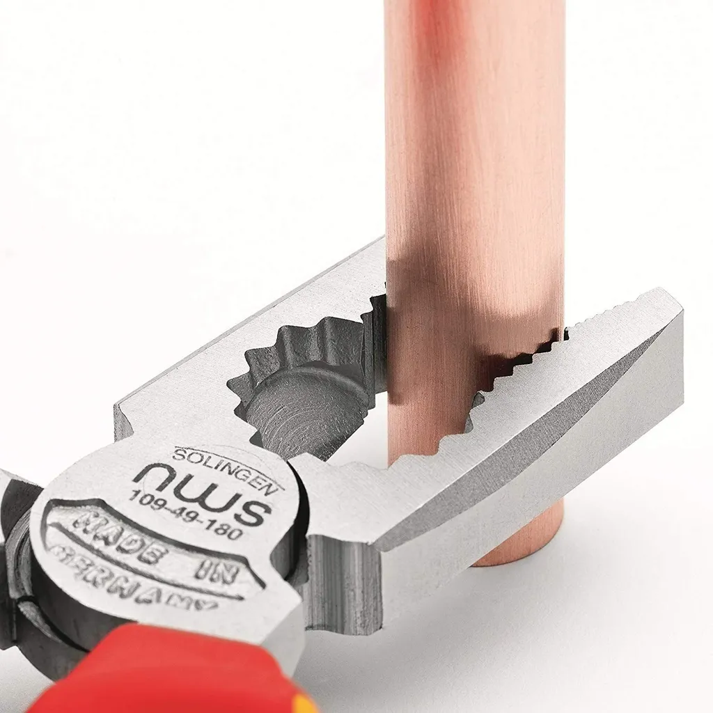 Pinza Combinata NWS 180mm CombiMax VDE | Qualità Solingen Originale - 9