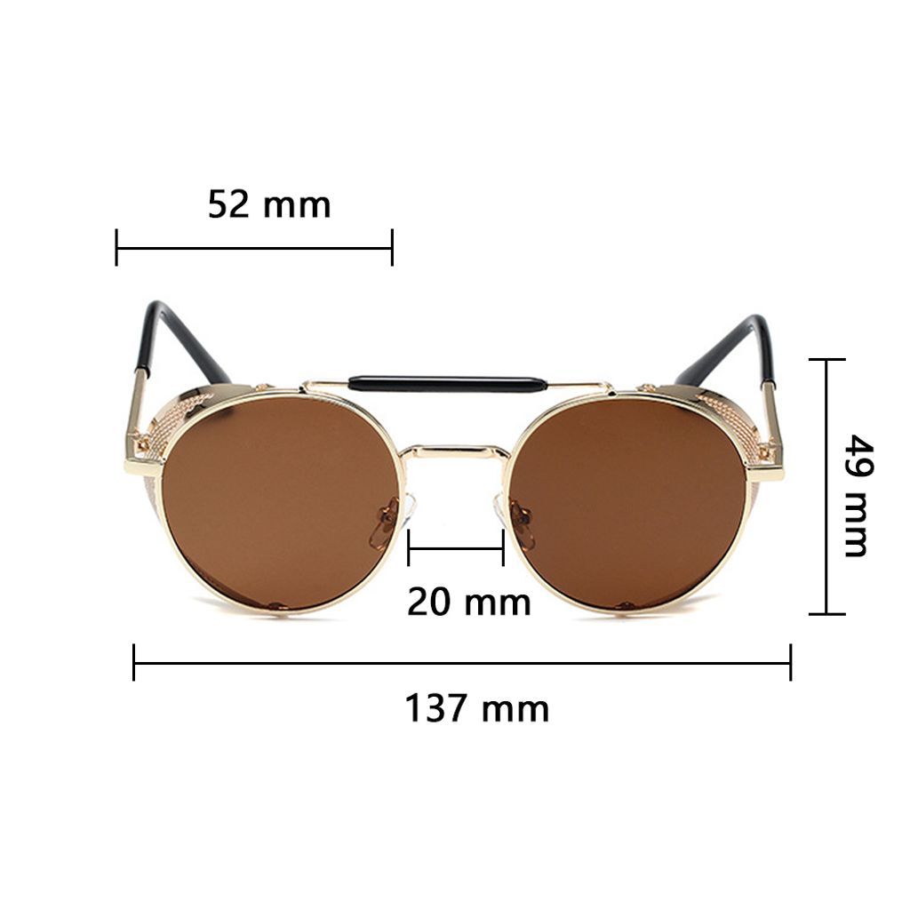 Klassische Polarisierte Sonnenbrille Uni Retro Brille - Produktbild 8