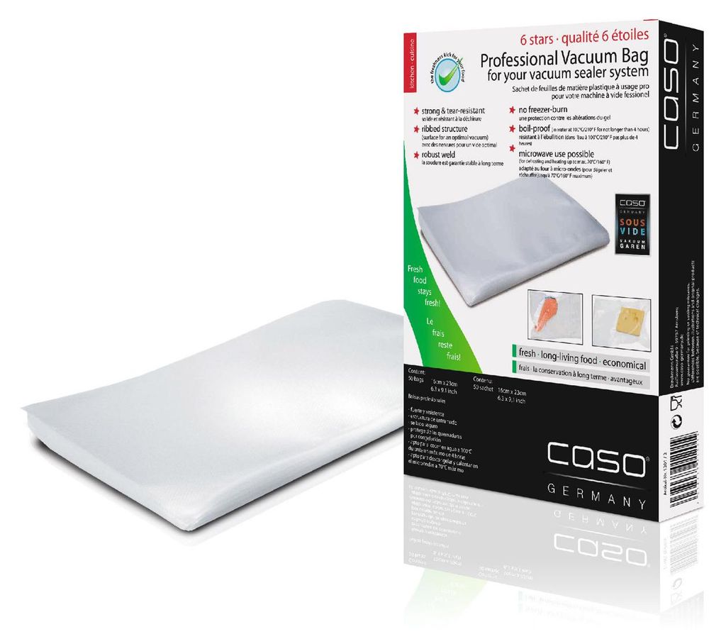CASO fóliové vrecká 16x23cm 50 ks Obrázok produktu 