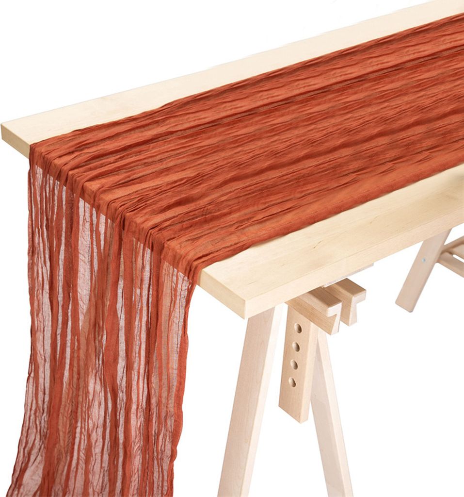 Tischläufer weicher exquisites wiederverwendbares wunderschön antifade dekorative leichte romantische Tischdekoration Langläufer Heimgebrauch-Du...