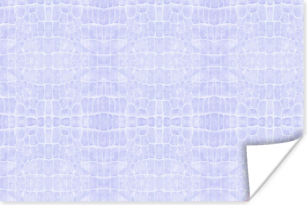 MuchoWow Poster Leder - Textur - Tierhaut 90x60 cm - Schlafzimmer