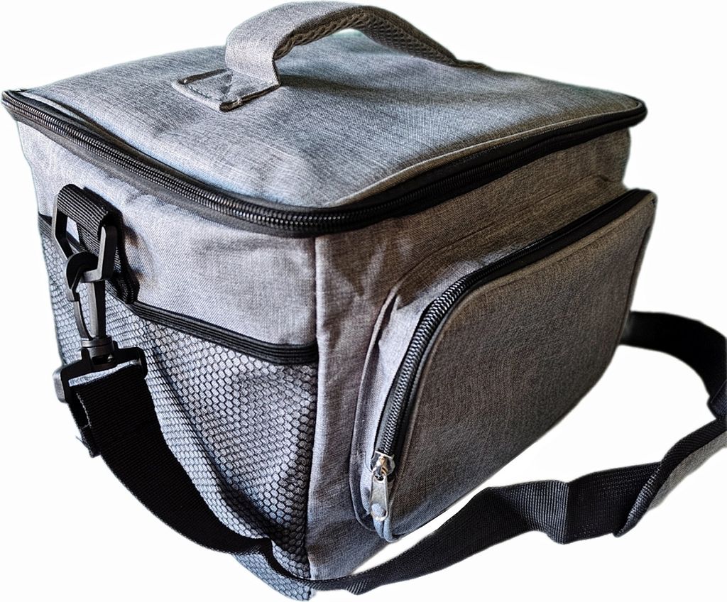 ToCi Kühltasche 15L Grau – Faltbare Picknicktasche für Produktbild 
