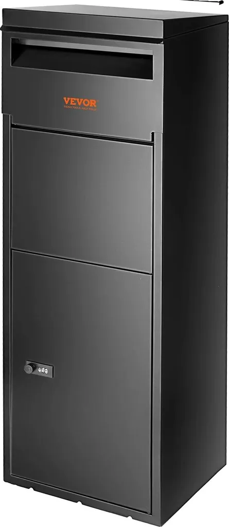 Boîte aux lettres murale étanche IPX3, antivol et grande capacité 42"