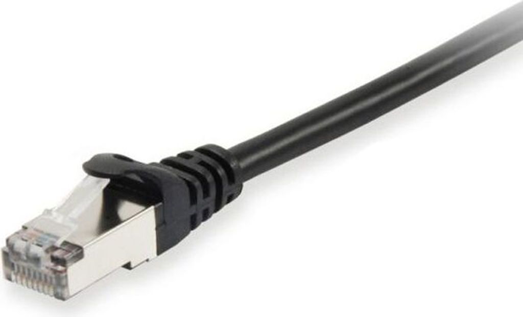 Equip Patchkabel Cat5e Crossov. SF/UTP 2xRJ45  1.00m sw  Produktbild 