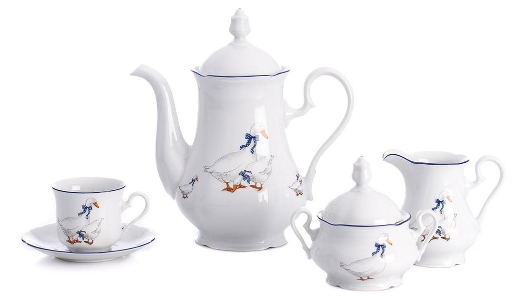 Kaffeeservice, Karlsbader Porzellan Leander Meadows, Produktbild 
