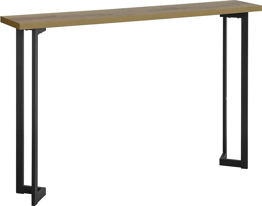 SoBuy Tavolo consolle divano fine cassettiera tavolo laterale struttura e gambe in ferro - L120 x P20 x H75 cm