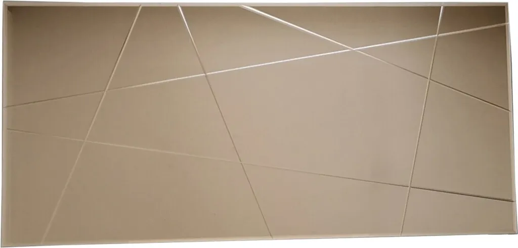 Skye Decor NSTLA309y Miroir Mural Bronze en MDF Design 130 x 62 cm