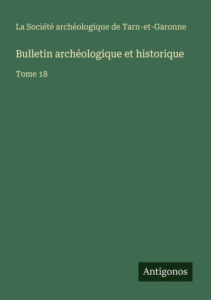 Archäologisches und historisches Bulletin