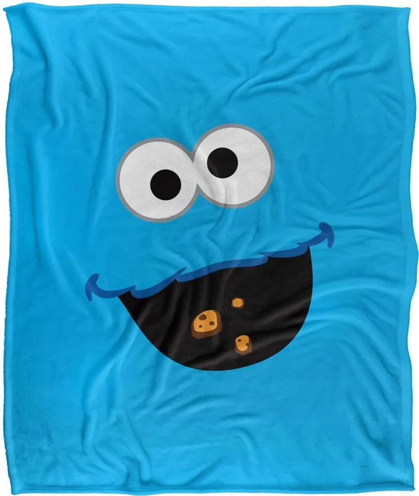 Sesame Street Couverture Visage TV18517 Multicolore en Taille Unique