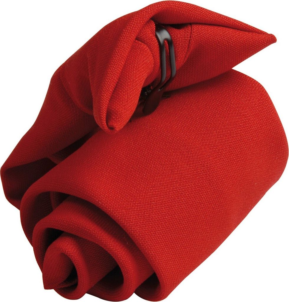 Premier - Krawatte Zum Anklemmen für Herren/Damen Uni PC6754 (Einheitsgröße) (Rot)