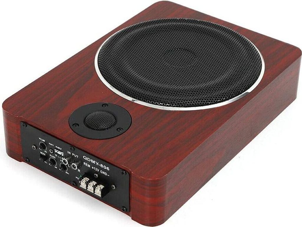 Dekltus Auto Subwoofer 600W Untersitz - Aktiv Subwoofer 8 Zoll Mit Verstärker