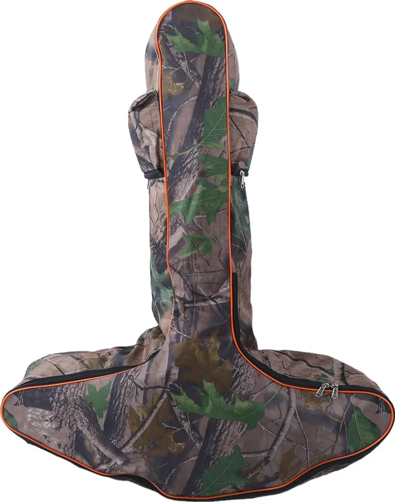 Sac arbalète réglable en toile Oxford pour transport de tir à l'arc noir