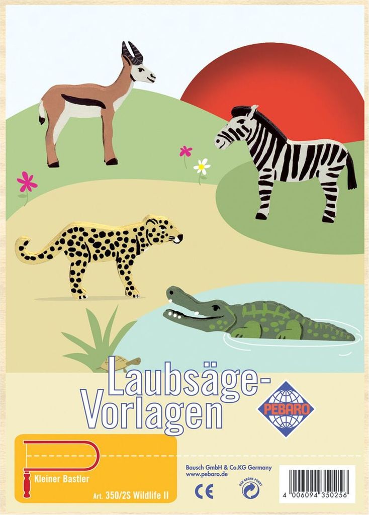 Pebaro Laubsägevorlage Wildlife II
