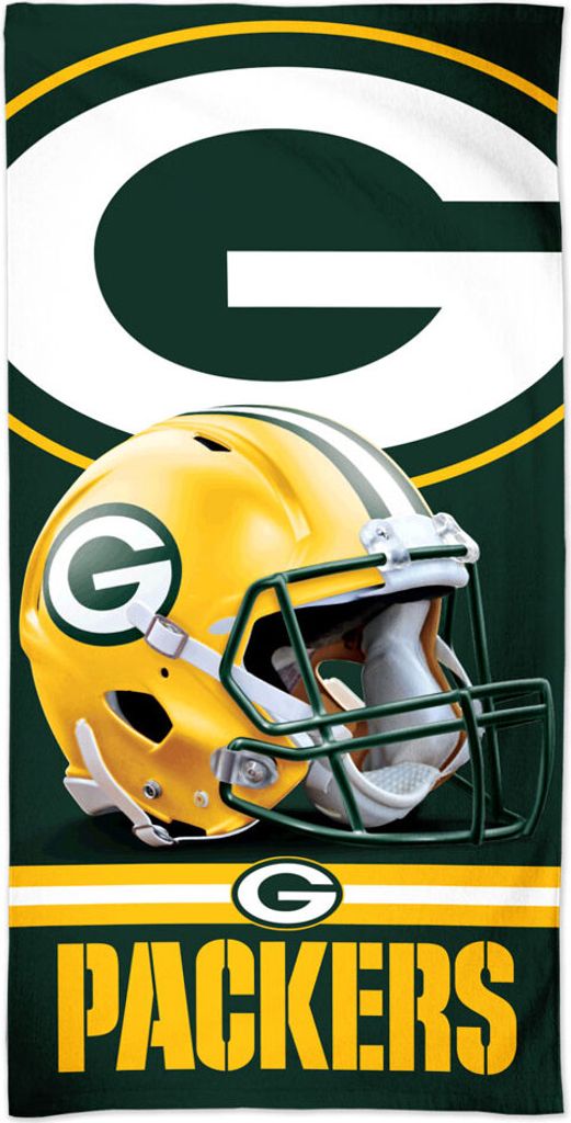 NFL Handtuch Green Bay Packers Spectra Beach Towel Strandtuch 150x75cm