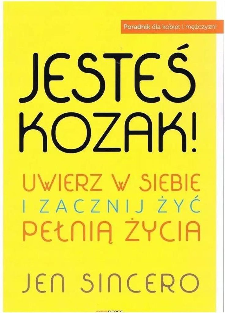 Jesteś kozak! - Jen Sincero (Ratgeber auf Polnisch)