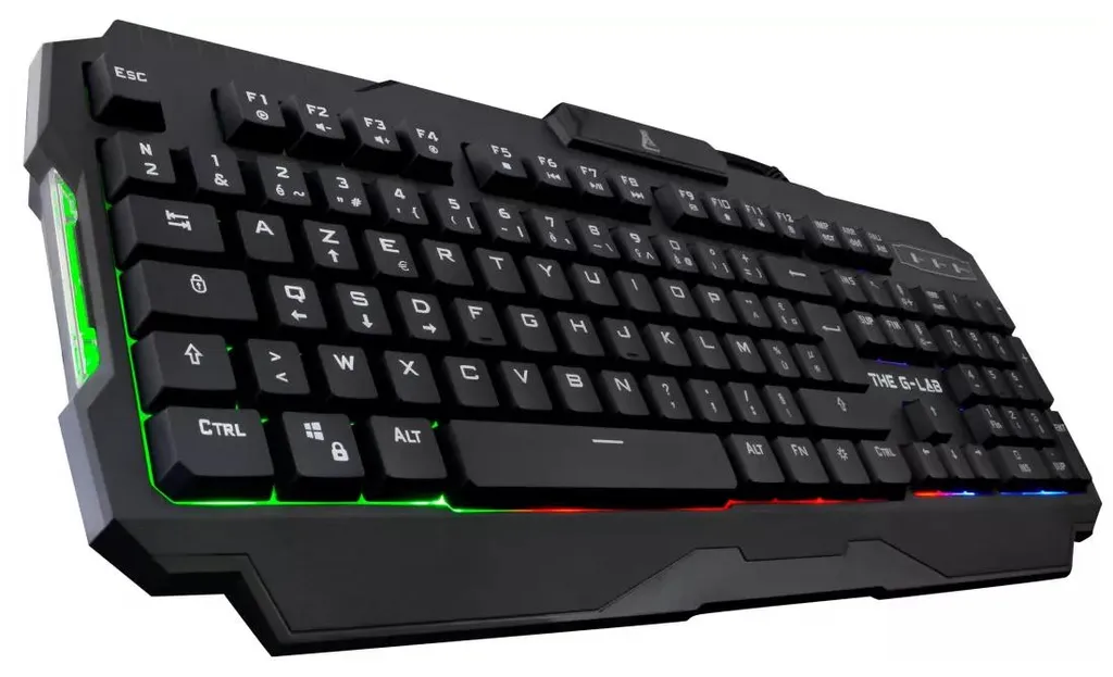 Clavier gaming pour setup PC de bureau idéal pour débuter l'e-sport