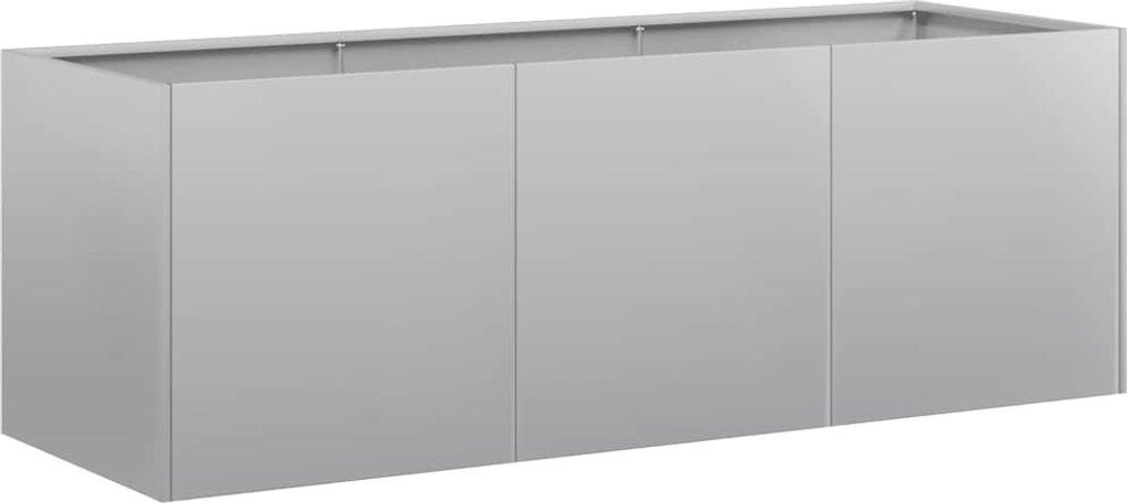 Pflanzkübel 120x40x40 cm Verzinkter Stahl