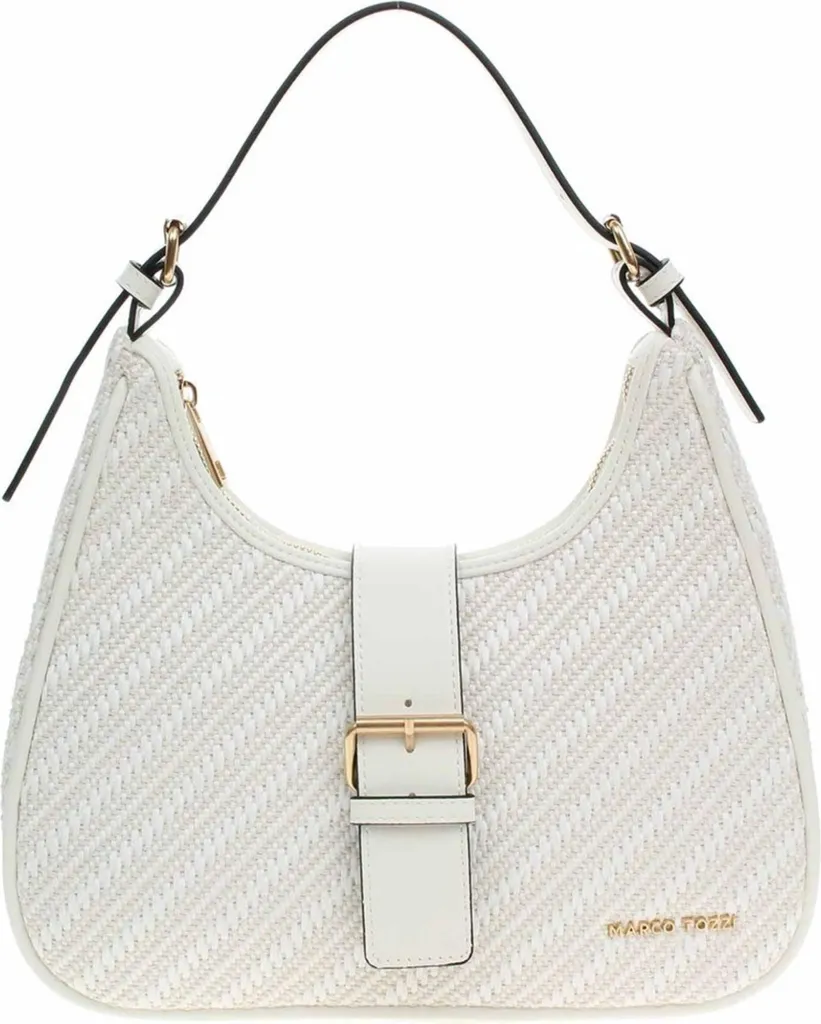 Sac à main blanc Marco Tozzi 2-61118-44 idéal pour vos sorties estivales