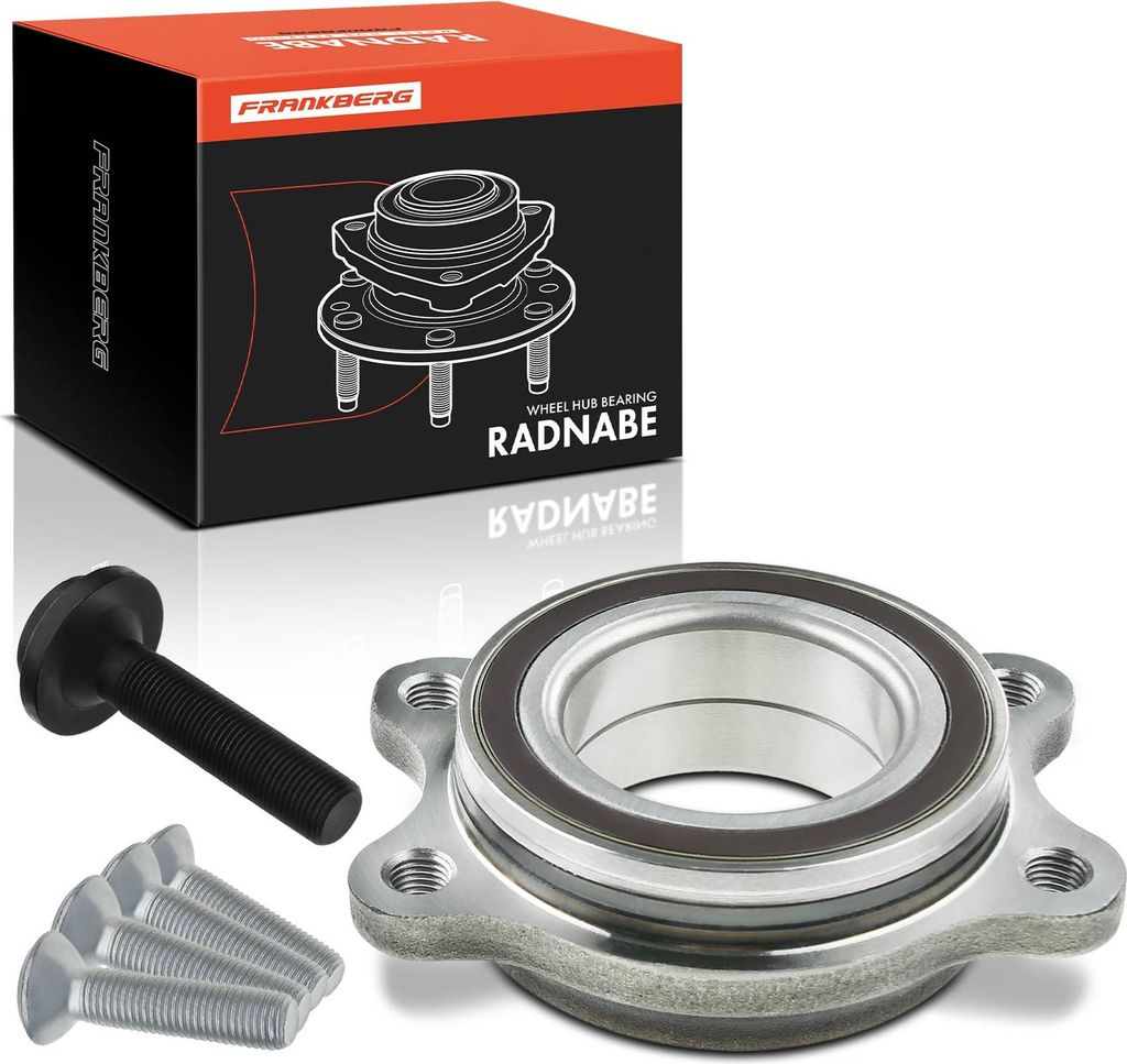 Frankberg 1x Radnabe Radlagersatz Vorne und Hinten für Audi A4 Allroad Avant A5 Cabriolet Sportback A6 A7