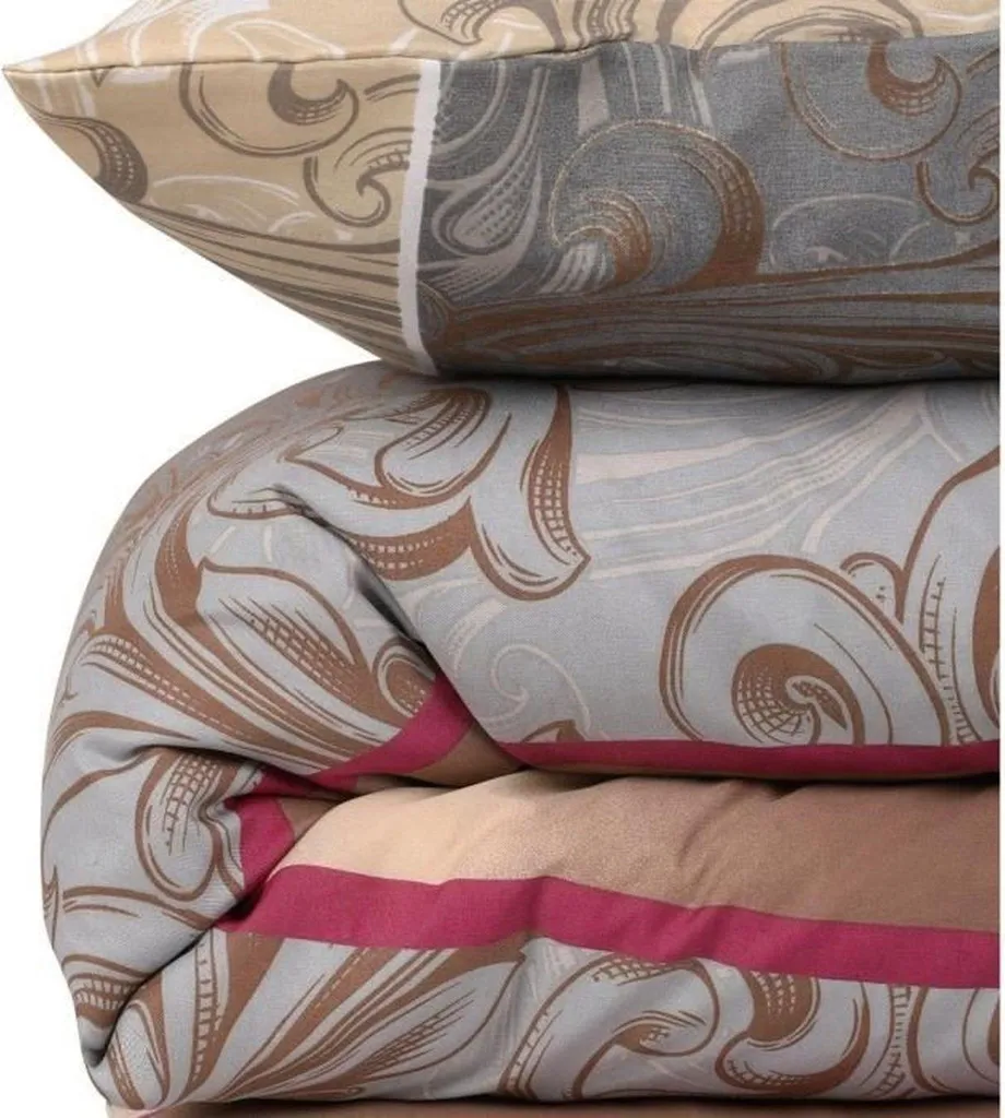 Housse de couette coton crème 240x220 cm Basilisk - Linge de lit chic - 4