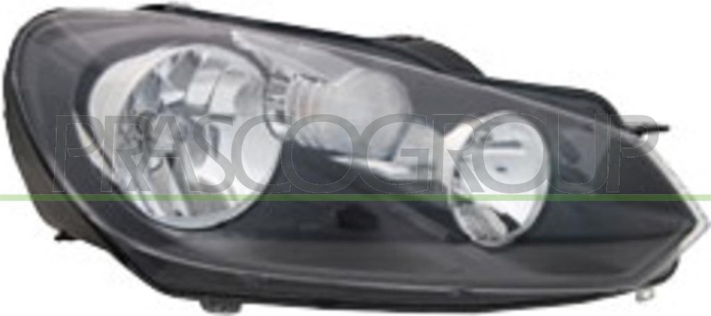 PRASCO Scheinwerfer Hauptscheinwerfer Rechts für VW GOLF VI (5K1) VG0384903
