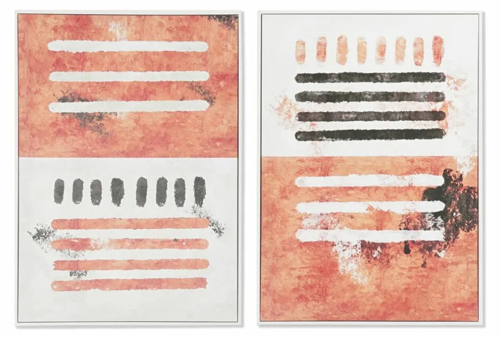 Duo de Tableaux Décoratifs Bild DKD 50x70 cm - Décoration Murale Chic