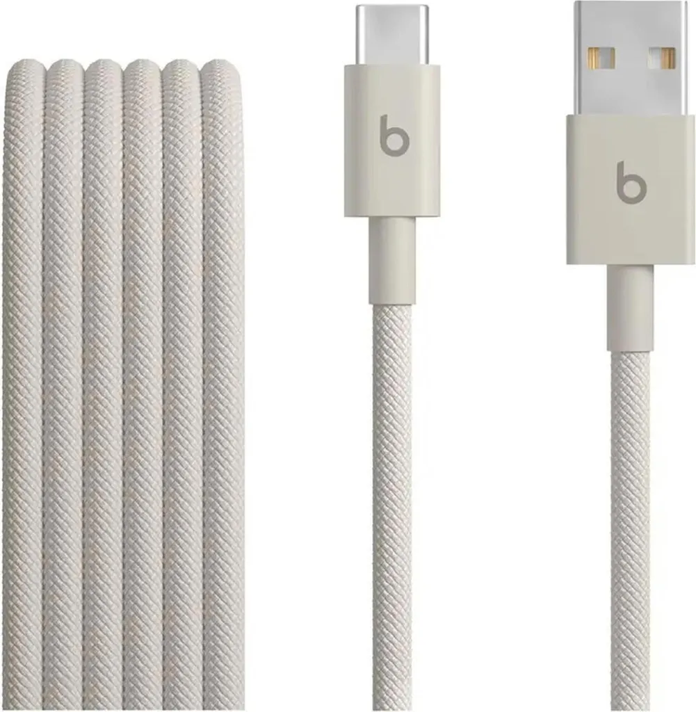 Câble USB-C Apple Beats 1,5m pour recharge casque et transfert Data
