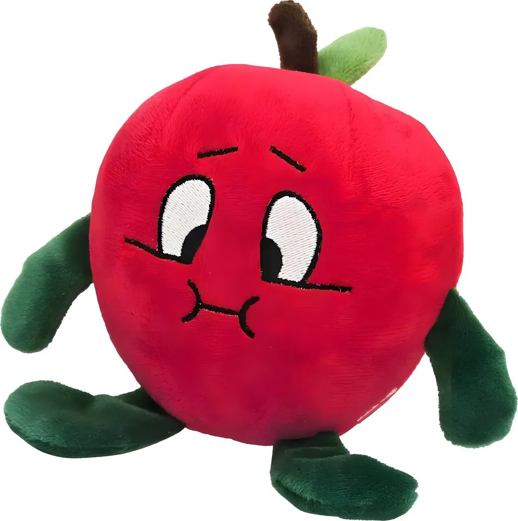 Mela di Peluche Nobby 17 cm - Gioco Sicuro e Divertente per Cani