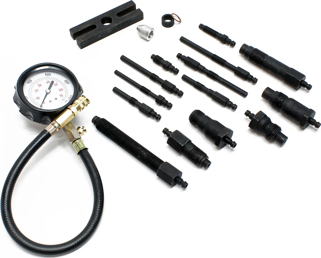 Testeur compression Diesel 0-70 bars avec adaptateurs TDI CDI pro - 5
