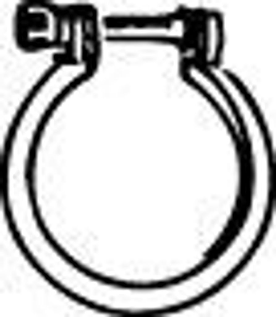 VEGAZ MM-115 Auspuffschelle Ø91mm passend für MERCEDES-BENZ V-Klasse (W447) VITO Kasten (W447) VITO Tourer (W447) VITO Mixto (W447) SPRINTER 3-t Bus