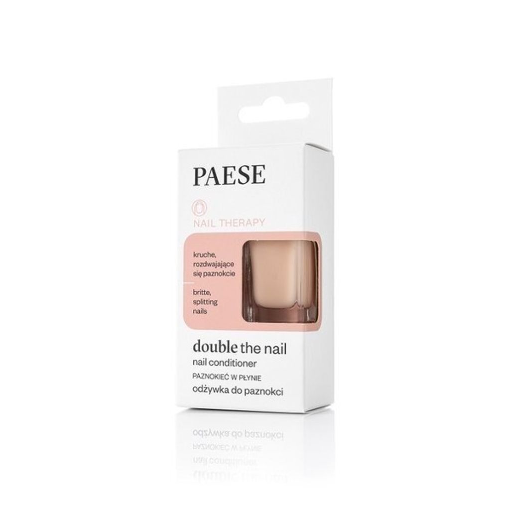 Paese Nageltherapie Double The Nail - Flüssiger Nagelhärter, 9 ml