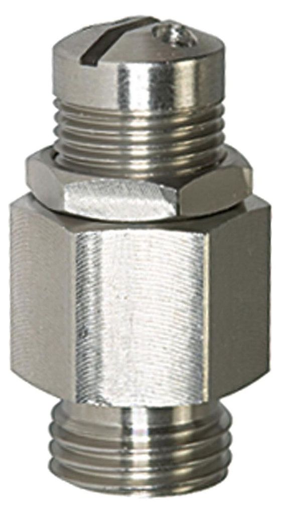 Riegler Mini-Abblasventil Edelstahl, G 1/4, Ansprechdruck 16,0 - 32,0 bar