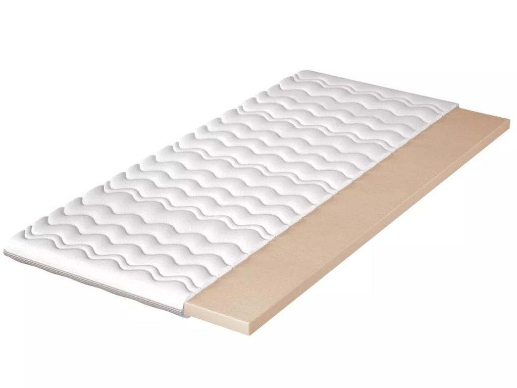 KLICKMOEBEL Topper Comforta HR 80x200 – Premium-Matratzenauflage aus hochelastischem HR-Schaum für maximalen Schlafkomfort