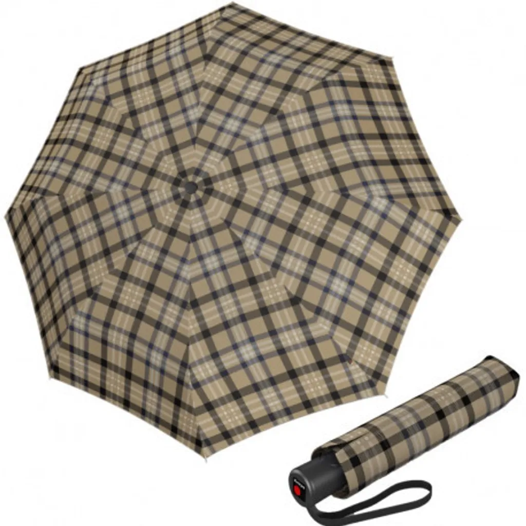 Parapluie Knirps A.200 Medium Duomatic 2Picnic Beige Compact et Robuste - 3