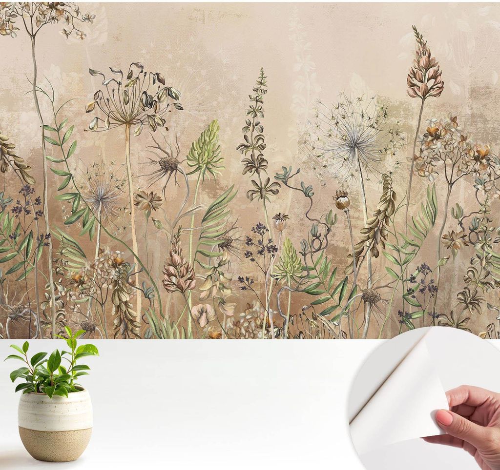 Fototapete selbstklebend - 104x70 cm - Tapete - Wandtapete - Wandbilder - Klebefolie - Dekofolie - Tapete Folie - Wand - Dekoration - Wohnzimmer - ...