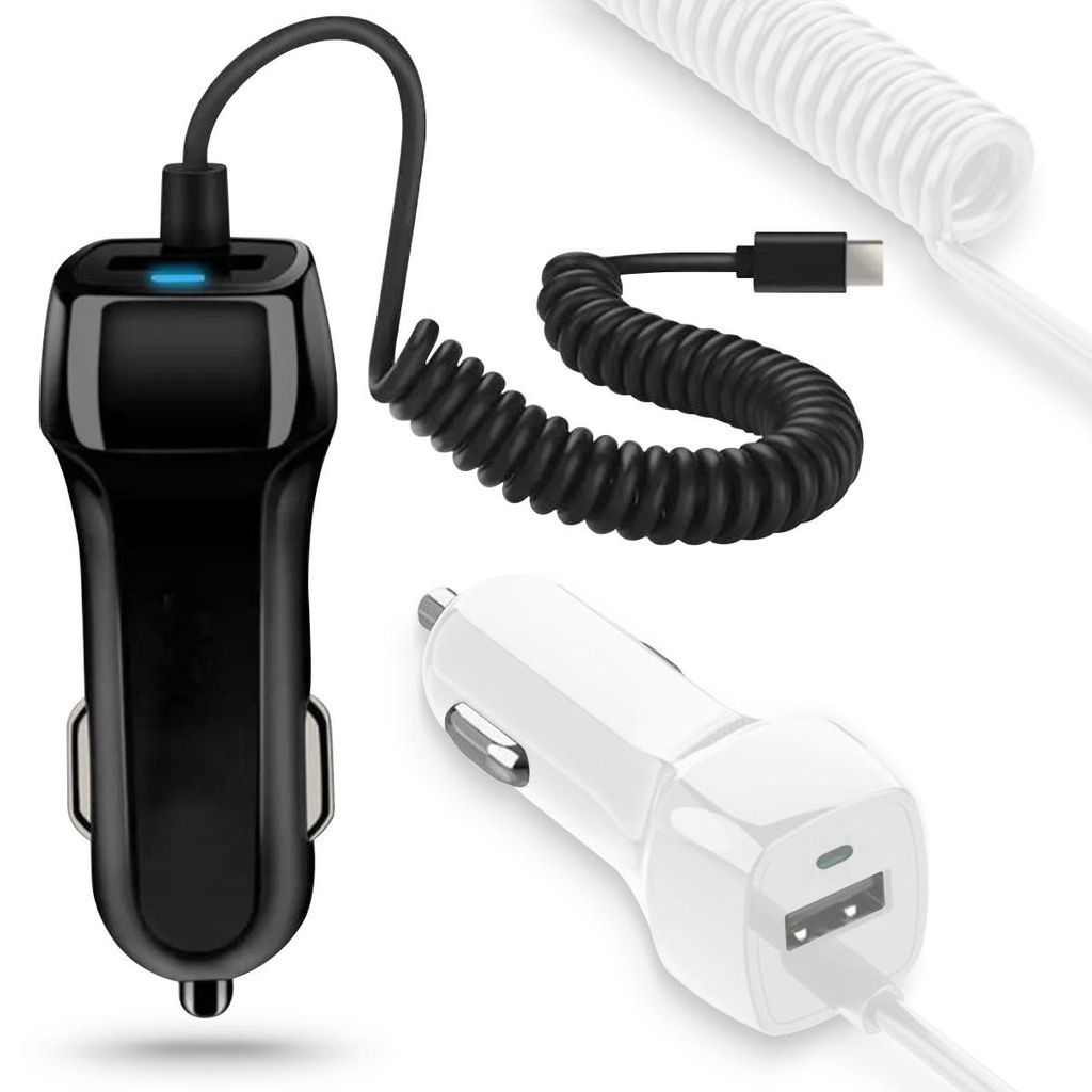 KFZ Ladekabel für Apple iPhone 17 16 16e 15 Pro Plus Max Produktbild 