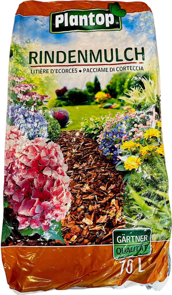 Plantop 139 10-40mm Rindenmulch, braun Produktbild 