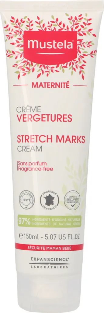 Crème Anti-Vergetures Mustela 150 ml - Solution Tiraillements et Marques Corps - 5