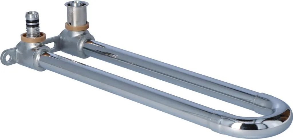 Coude en laiton ultraPRESS 16 tube Cu O15 pour raccordement radiateur
