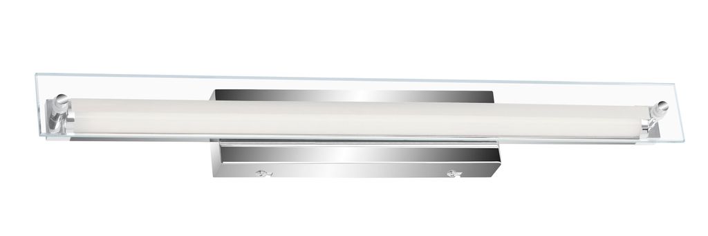 Briloner LED Spiegelleuchte Chrom IP44 45cm 5W 500lm CCT Cool & Cosy Neutralweiß 100% Warmweiß 75%