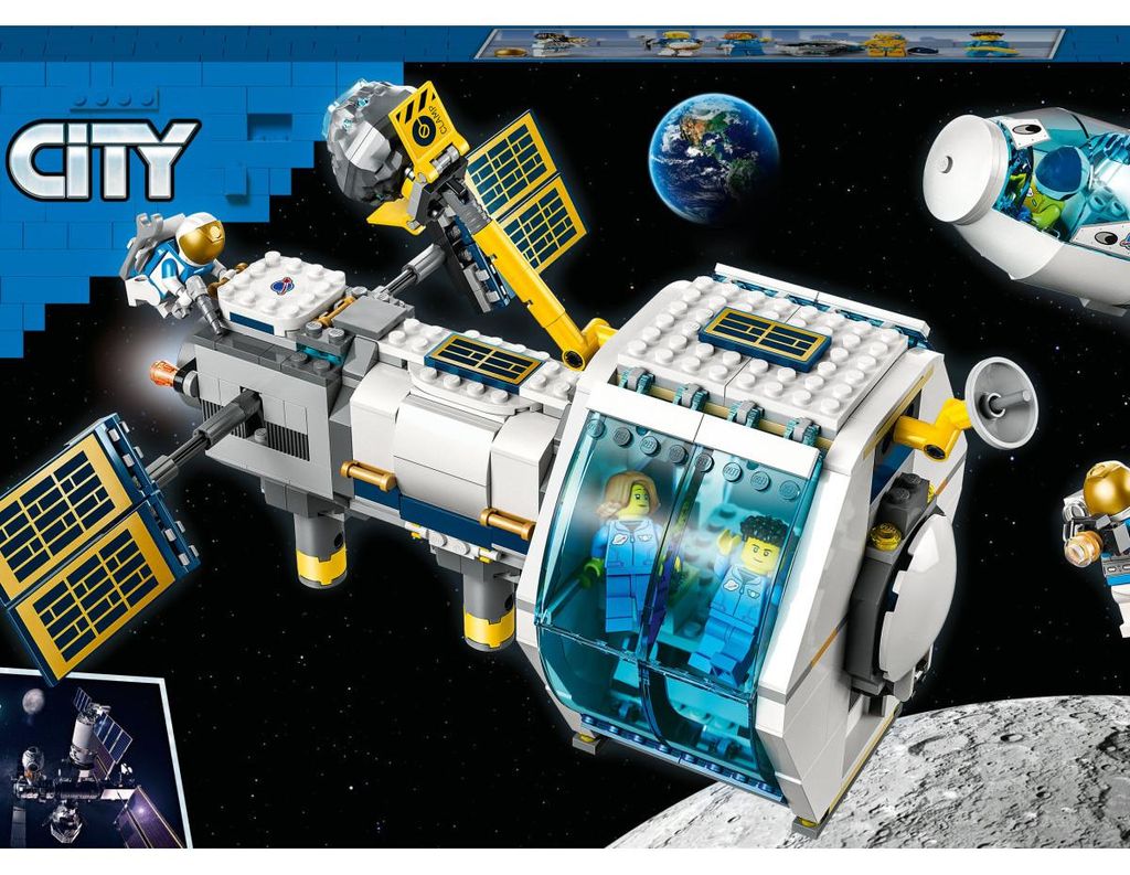 LEGO City Stazione Spaziale Lunare 60349 Immagine del prodotto 