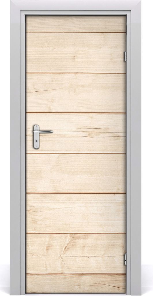 Tulup Türaufkleber 75x205 cm Dekorative Aufkleber Selbstklebend Wasserdichte Tapete Abnehmbar Schlafzimmer Wohnzimmer Wohnkultur - Holzuntergrund