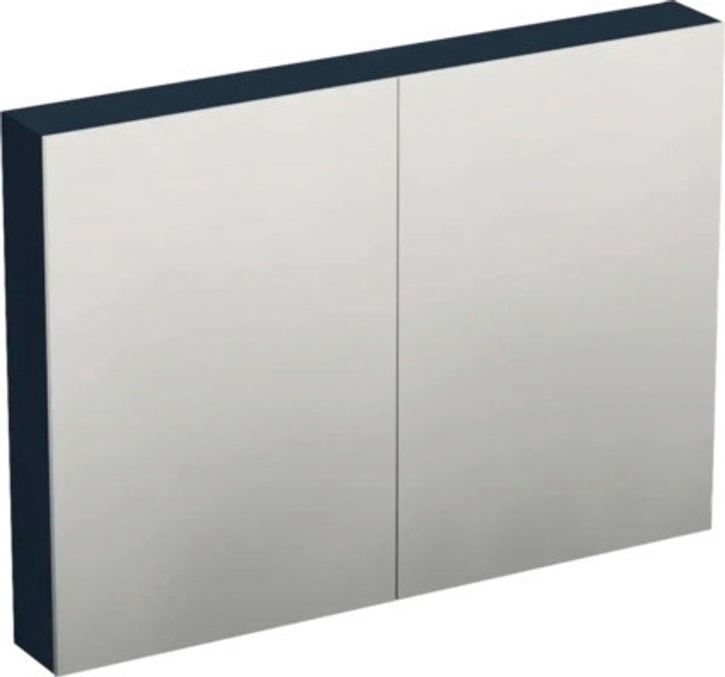 Jungborn Spiegelschrank TRENTA 100 x 14,4 x 72 cm taubenblau 3-türig IP 44