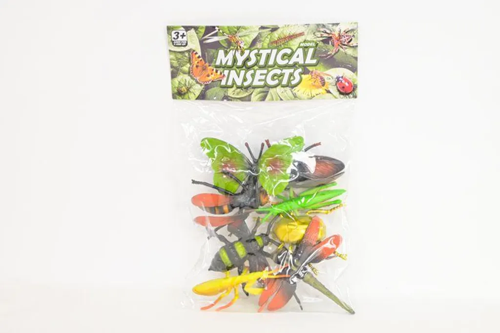 Insetti Giocattolo 8 Pezzi in Busta Q103-8 05761 - Set Realistico