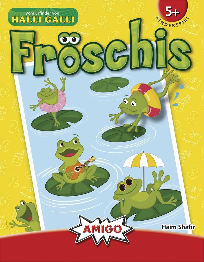 AMIGO 02152 - Il gioco per bambini di Froggy dell'anno 2022 Immagine del prodotto 
