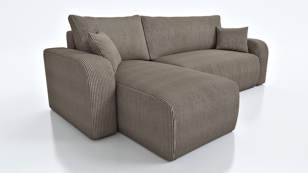 Ecksofa Havana universeller mir Stauraum und Schlaffunktion Poso 03 Iwmar Möbel