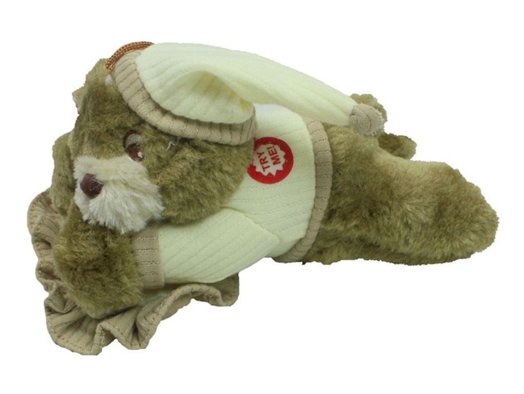 Plüschtier Teddybär Plüschbär mit Schnarch-Sound 22 cm Stofftier Kuscheltier 