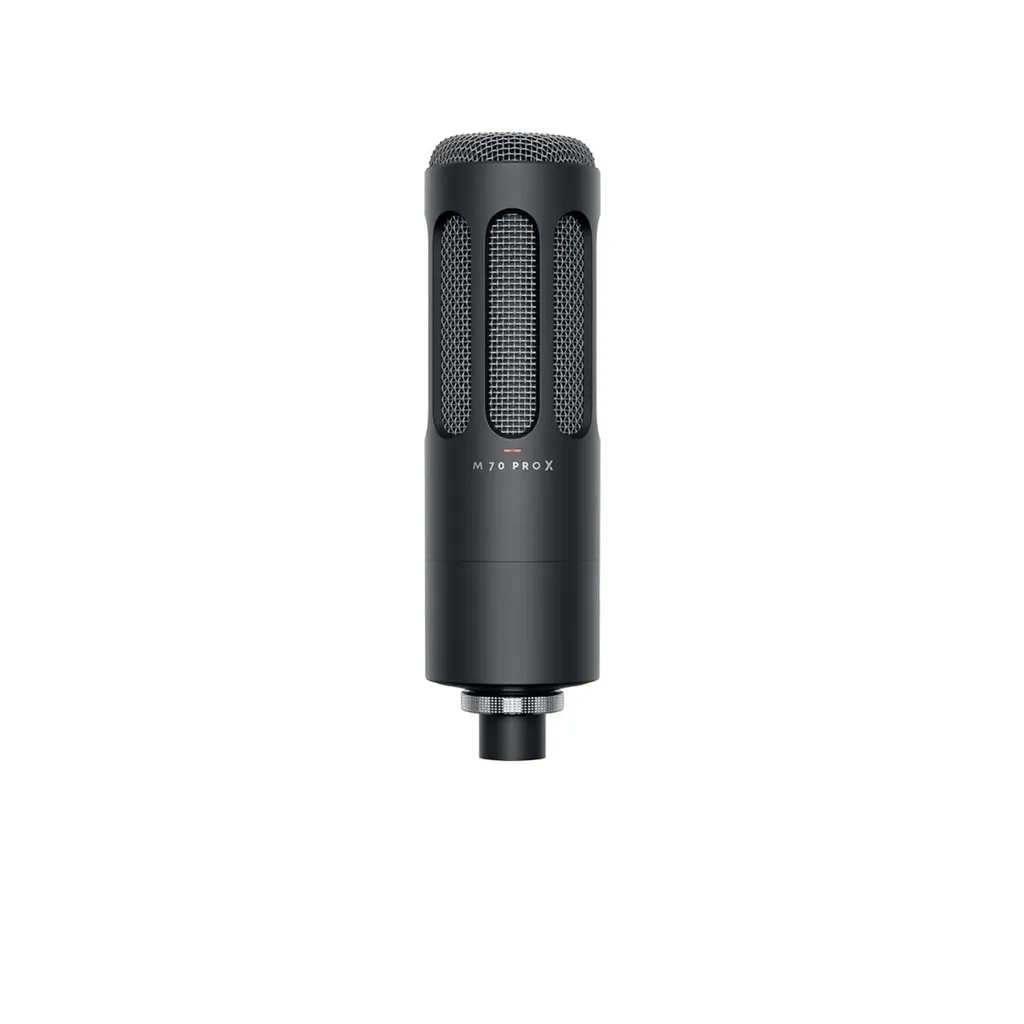 Microphone M 70 PRO X pour enregistrement studio et streaming sur table
