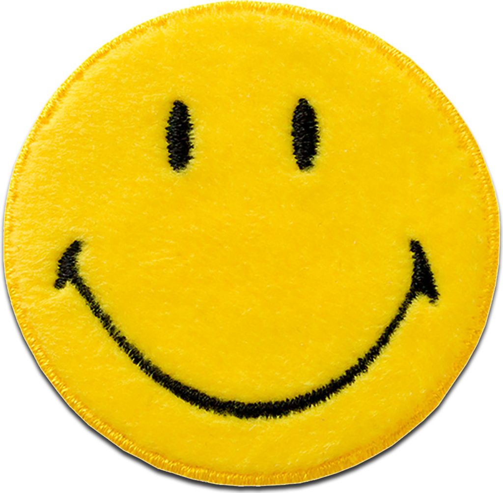 Mono Quick Smiley © Soft - nášivka, nažehľovačka, Obrázok produktu 
