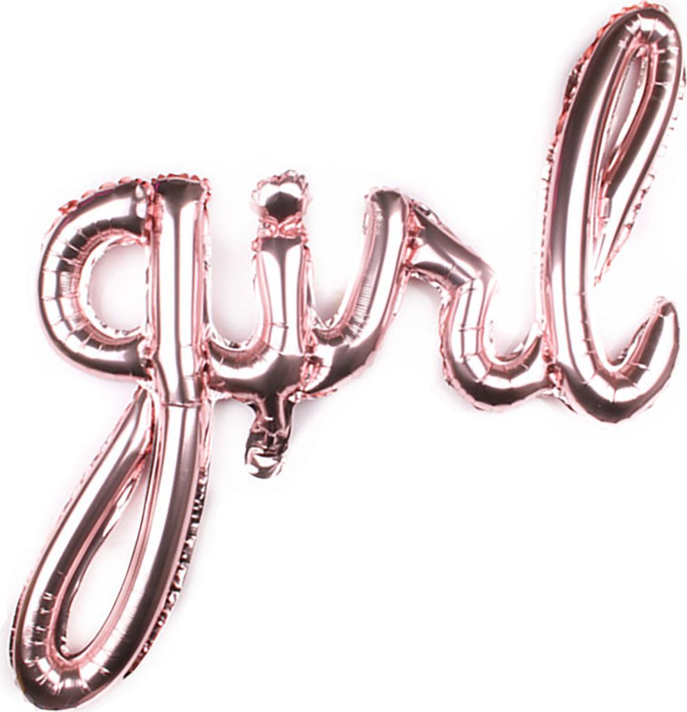 Baby Girl Ballon lebendige Farbe extra-große Anti-Explosion aufblasbare Anwendung Dekorative Mehrfachstile Babyparty Urlaub Party Briefe Ballon De...